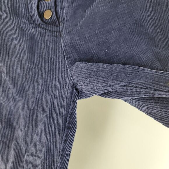 Fried rice nyc blue corduroy baggy button fly pants - Picture 7 of 9
